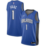 Jonathan Isaac #1 Orlando Magic Blue Mens Swingman Jersey - Icon Edition