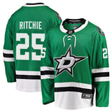 Brett Ritchie #25 Dallas Stars Kelly Green Breakaway Jersey