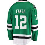 Radek Faksa #12 Dallas Stars Kelly Green Breakaway Jersey