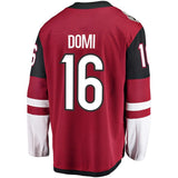 Max Domi #16 Arizona Coyotes Maroon Breakaway Player Jersey