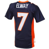 John Elway #7 Denver Broncos Navy Blue 1998 Retired Player Vintage Replica Jersey