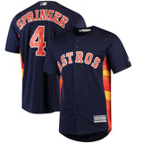 George Springer #4 Houston Astros Cool Base Player Jersey