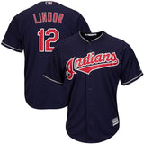 Francisco Lindor Cleveland Indians 2019 Cool Base Player Jersey
