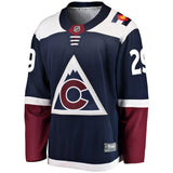 Nathan MacKinnon #29 Colorado Avalanche Navy Alternate Breakaway Player Jersey