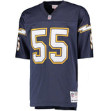 Junior Seau #55 San Diego Chargers Navy 1994 Replica Retired Player Jersey