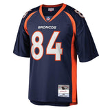 Shannon Sharpe #84 Denver Broncos Navy 1998 Retired Player Replica Jersey