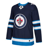 Winnipeg Jets Navy Home Blank Jersey