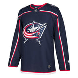 Columbus Blue Jackets Navy Home Blank Jersey