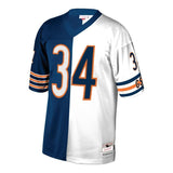 Walter Payton #34 Chicago Bears Navy/White 1995 Retired Player Split Replica Jersey