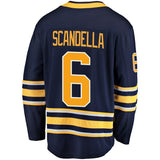 Marco Scandella #6 Buffalo Sabres Navy Breakaway Player Jersey