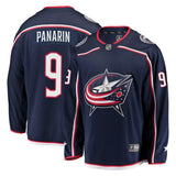 Artemi Panarin # 9 Columbus Blue Jackets Navy Breakaway Jersey