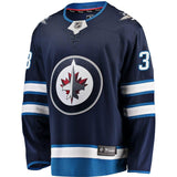 Tucker Poolman #3 Winnipeg Jets Navy Breakaway Replica Jersey