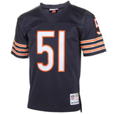 Dick Butkus #51 Chicago Bears Navy Blue 1966 Replica Retired Player Jersey
