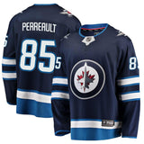 Mathieu Perreault #85 Winnipeg Jets Navy Breakaway Replica Jersey