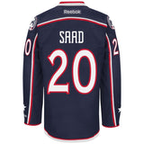 Saad Columbus # 20 Blue Jackets Navy Home Premier Jersey