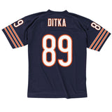 Mike Ditka #89 Chicago Bears Navy Blue 1966 Replica Retired Player Jersey