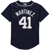 Victor Martinez #41 Detroit Tigers Youth Navy Alternate Official Cool Base Player Jersey