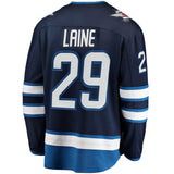 Patrik Laine #29 Winnipeg Jets Navy Breakaway Player Jersey