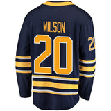 Scott Wilson #20 Buffalo Sabres Navy Breakaway Player Jersey