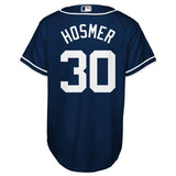 Eric Hosmer #30 San Diego Padres Youth Navy Official Cool Base Player Jersey