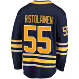 Rasmus Ristolainen #55 Buffalo Sabres Navy Breakaway Player Jersey