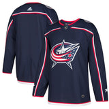 Columbus Blue Jackets Navy Home Blank Jersey