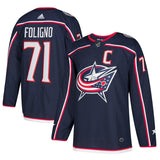 Nick Foligno #71 Columbus Blue Jackets Navy Player Jersey