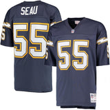 Junior Seau #55 San Diego Chargers Navy 1994 Replica Retired Player Jersey