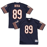 Mike Ditka #89 Chicago Bears Navy Blue 1966 Replica Retired Player Jersey