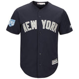 New York Yankees Navy Alternate 2019 Spring Training Cool Base Team Jersey