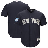 New York Yankees Navy Alternate 2019 Spring Training Cool Base Team Jersey
