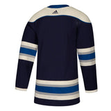 Columbus Blue Jackets Navy Alternate Blank Jersey