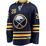 Zemgus Girgensons #28 Buffalo Sabres Navy Breakaway Player Jersey