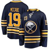 Jake McCabe #19 Buffalo Sabres Navy Breakaway Player Jersey