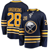 Zemgus Girgensons #28 Buffalo Sabres Navy Breakaway Player Jersey