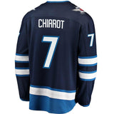 Ben Chiarot #7 Winnipeg Jets Navy Breakaway Replica Jersey