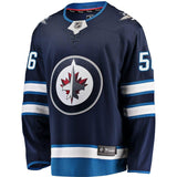 Marko Dano #56 Winnipeg Jets Navy Breakaway Replica Jersey