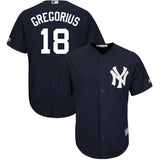 Didi Gregorius #18 New York Yankees Navy Official Cool Base Player Jersey
