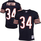 Walter Payton #34 Chicago Bears Navy 1985 Retired Player Vintage Replica Jersey