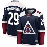 Nathan MacKinnon #29 Colorado Avalanche Navy Alternate Breakaway Player Jersey