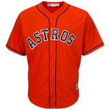 Houston Astros White/Navy/Orrange Official Cool Base Jersey