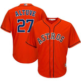 Jose Altuve #27 Houston Astros Cool Base Player Jersey