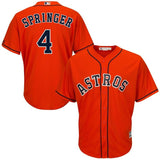 George Springer #4 Houston Astros Cool Base Player Jersey