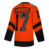 Wayne Simmonds #17 Philadelphia Flyers Orange 2019 NHL Stadium Series Player Jersey