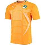 Ivory Coast National Team Orange 2018 Home Authentic Blank Jersey