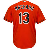 Manny Machado #13 Baltimore Orioles Youth Orange Official Cool Base Player Jersey