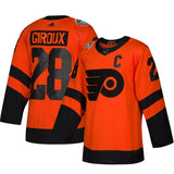 Claude Giroux #28 Philadelphia Flyers Orange 2019 NHL Stadium Series Player Jersey