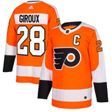 Claude Giroux #28 Philadelphia Flyers Orange Player Jersey