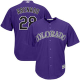 Nolan Arenado #28 Colorado Rockies Official Cool Base Player Jersey