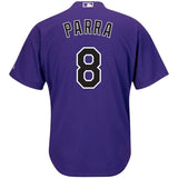 Gerardo Parra #8 Colorado Rockies Alternate Official Cool Base Player Jersey